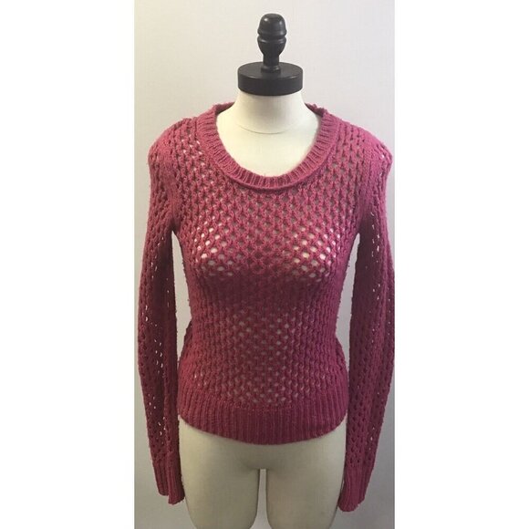 AriZona Sweaters - Womans Pink Sweater Size M